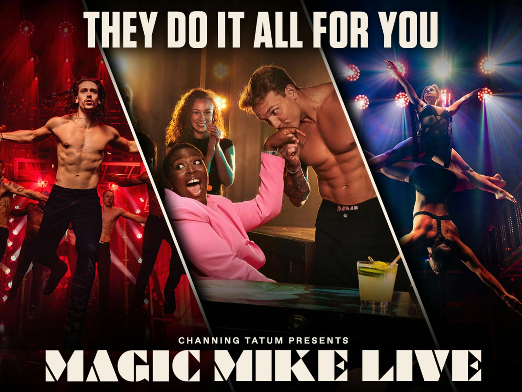 Tickets for Magic Mike Live at the London Hippodrome