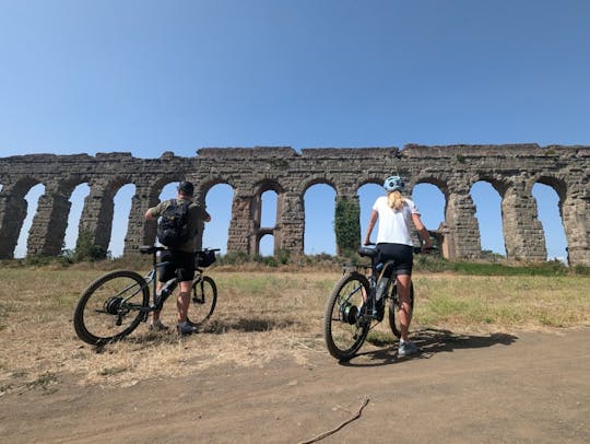 Appian Way and Catacombs E-Bike Private Tour with Transfer