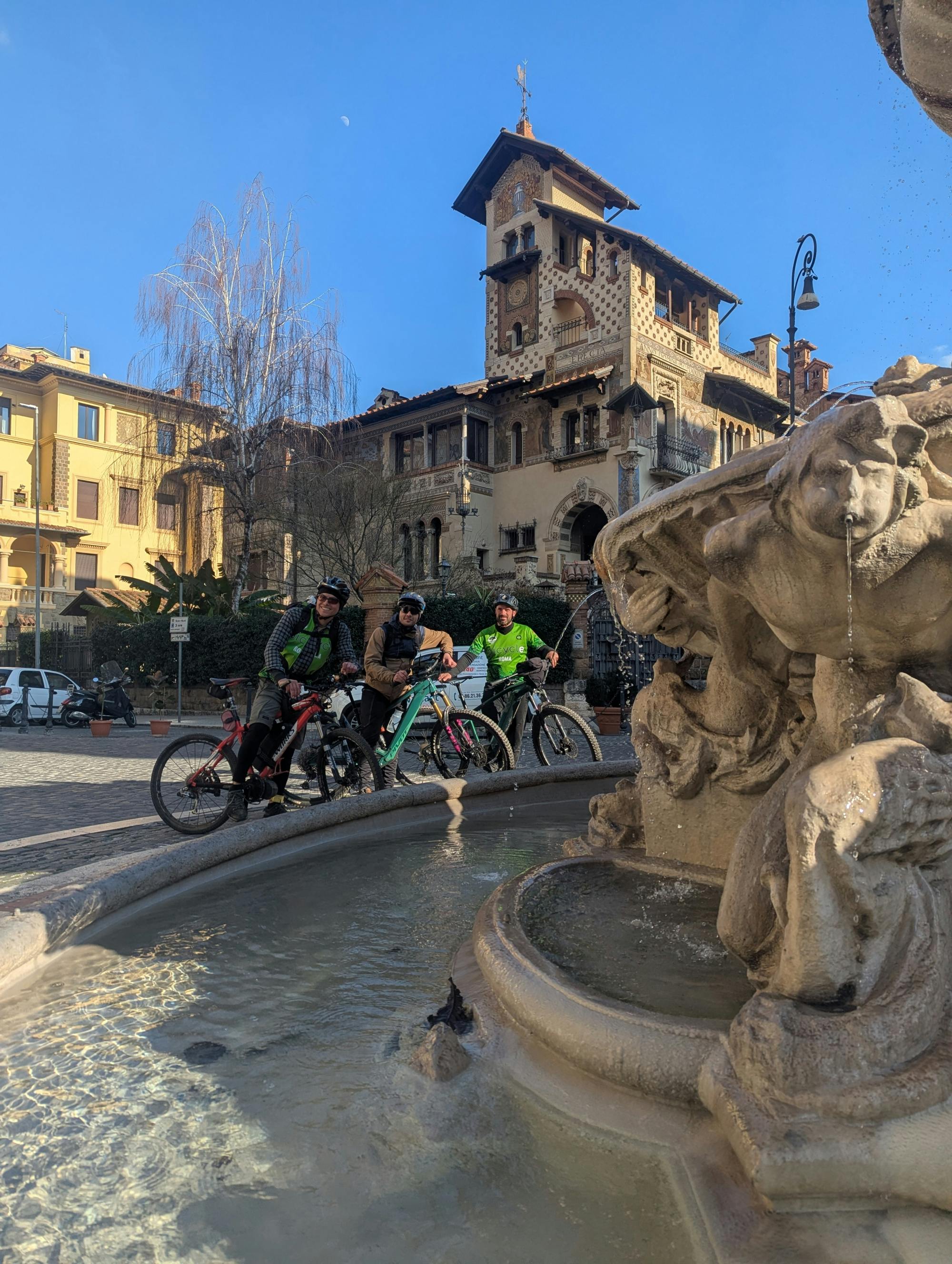 Villa Borghese, Villa Ada and Coppedè District E-bike Tour