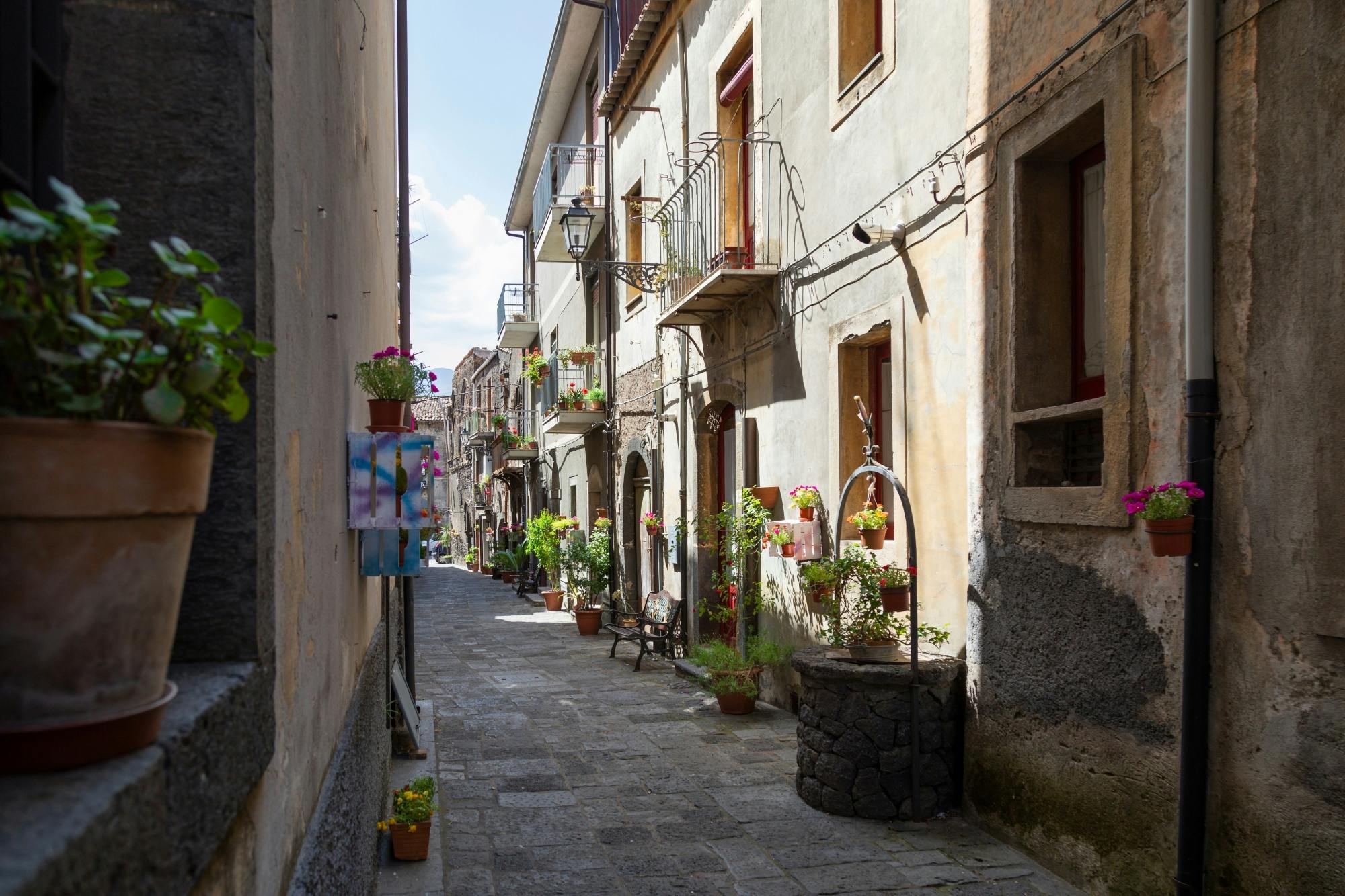 Full-day Randazzo and Alcantara Gorge tour from Taormina
