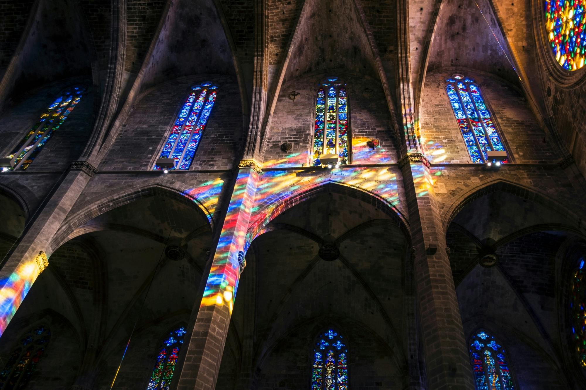 Entrance to Palma Cathedral La Seu