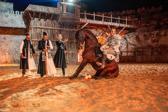 Dominican Republic Travesia World Show at PANACA with evening fiesta