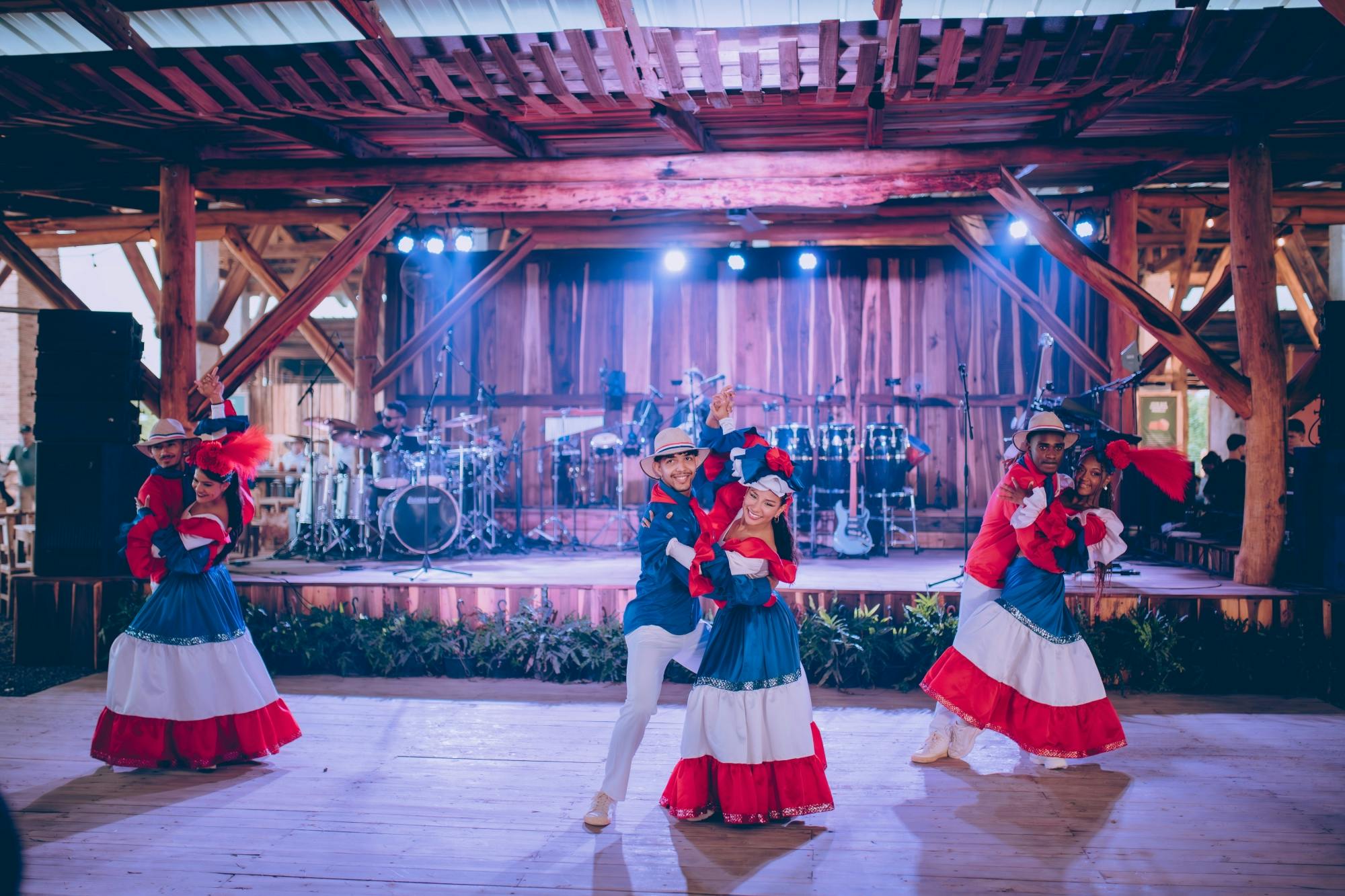 Dominican Republic Travesia Panaca World Show with evening fiesta