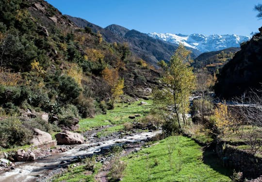 Toubkal High Atlas Mountains guided trek from Marrakech