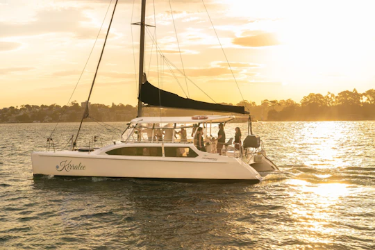 Sunset and sparkle harbor cruise