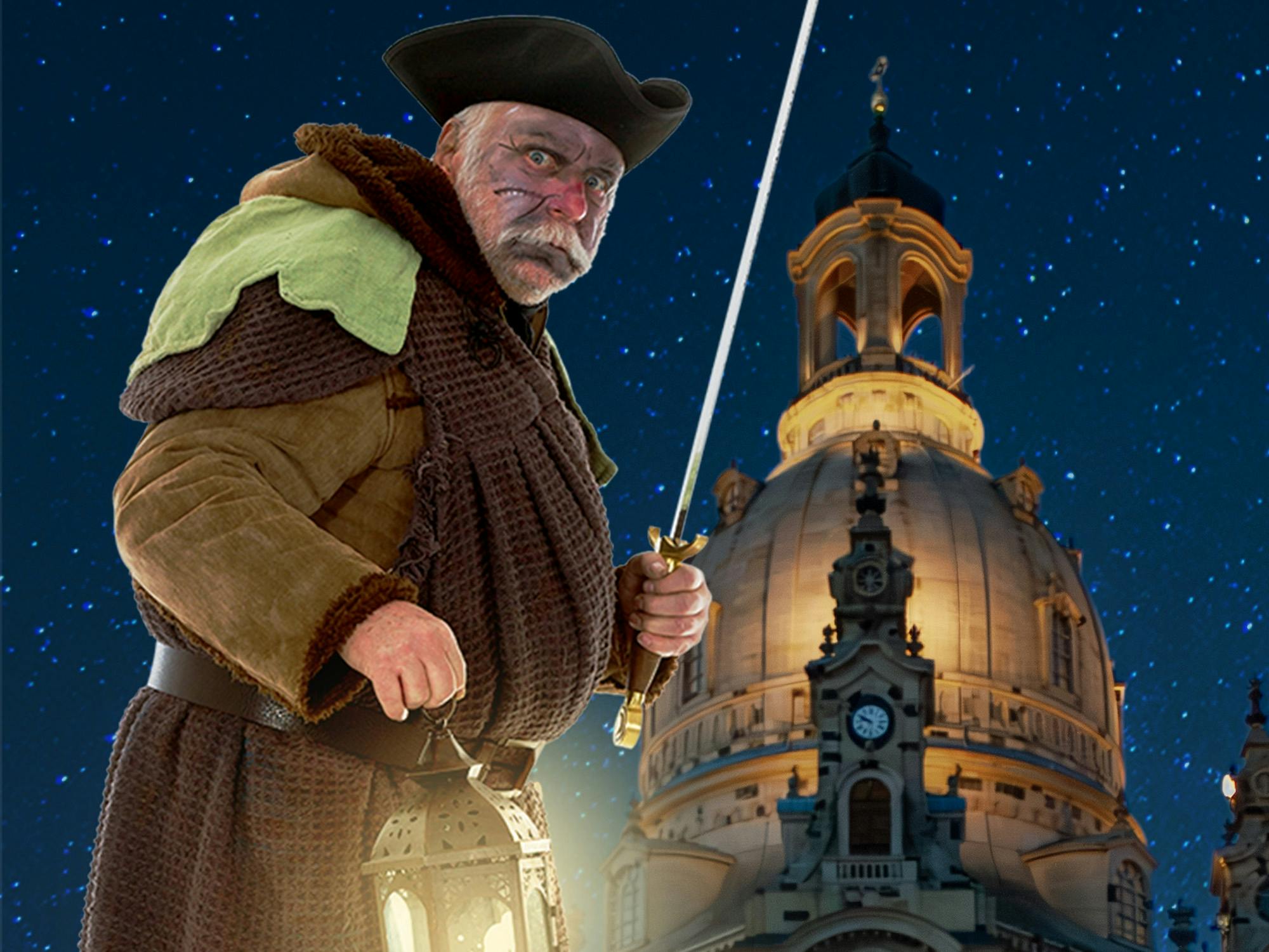 Dresden's haunted history night tour with the city jailer