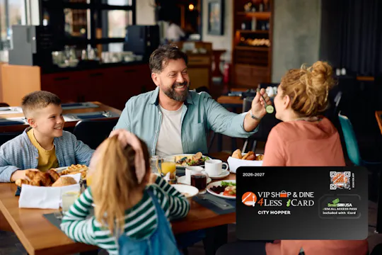 VIP Shop & Dine 4Less Card Orlando