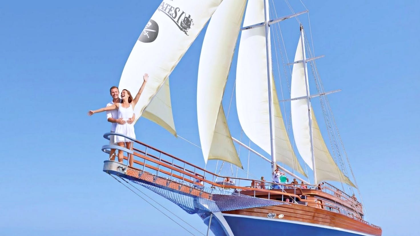 Ras Mohamed pirates adventure from Sharm El Sheikh