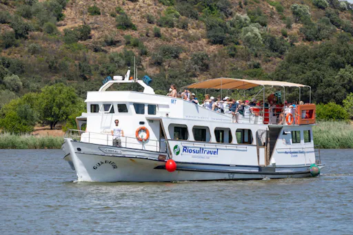 Guadiana River cruise with barbecue