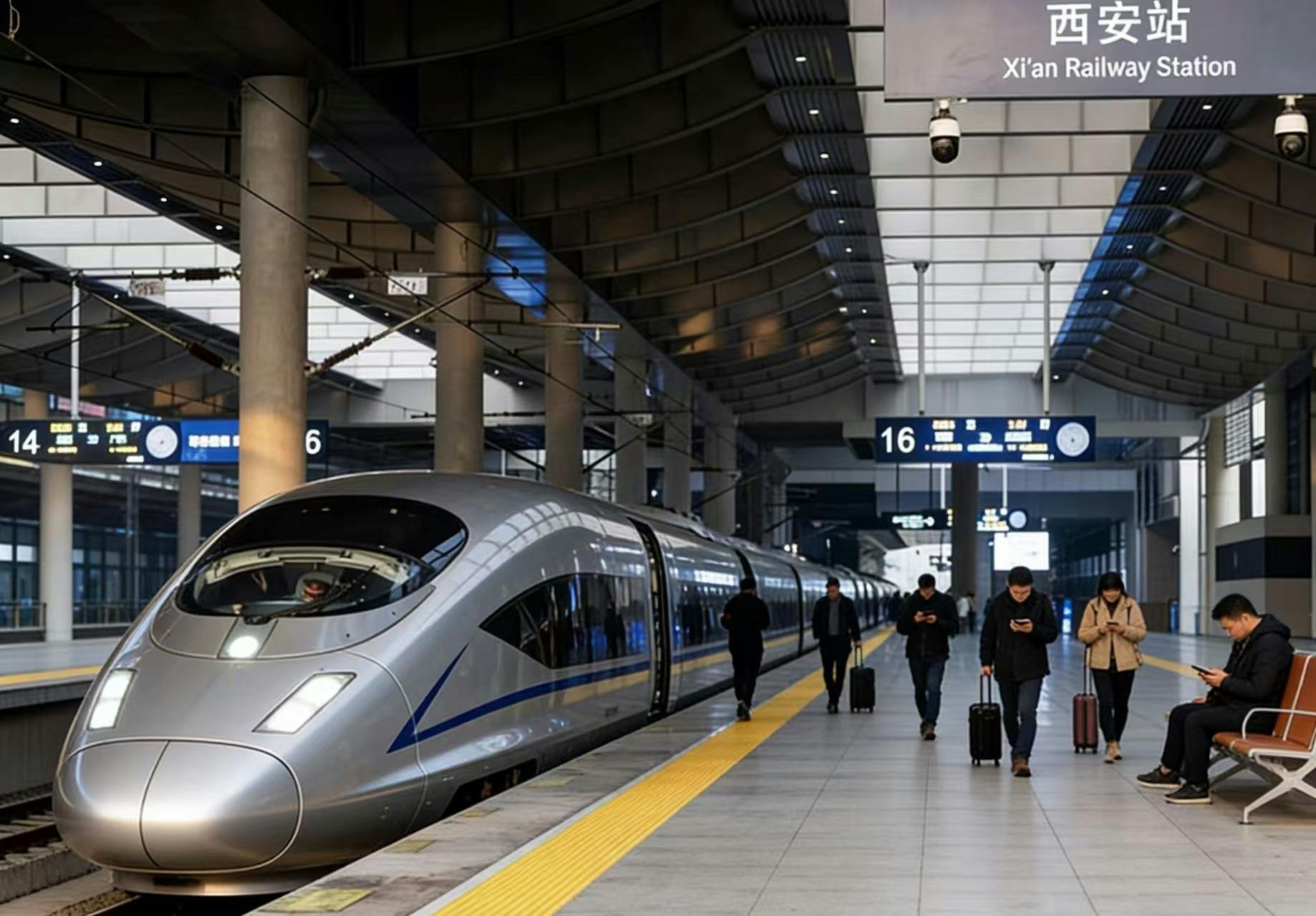 Viaggio privato in treno proiettile ai Guerrieri di terracotta di Xi'an da Pechino