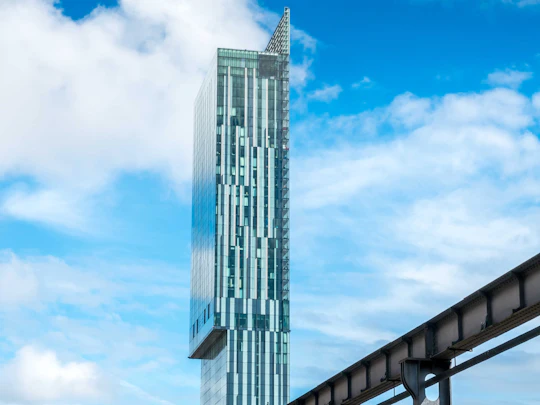 Private architecture walk through Manchester with a local expert