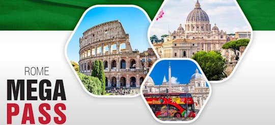 Rome combo tickets with Colosseum, Vatican, Pantheon and bus