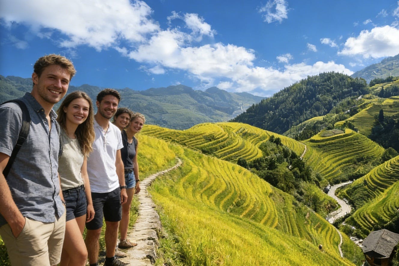 Guilin: Private Tour zu den Reisterrassen von Longji und zum Langhaardorf