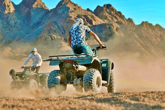 Quad experience in the Sahara with dinner from Sharm El Sheikh