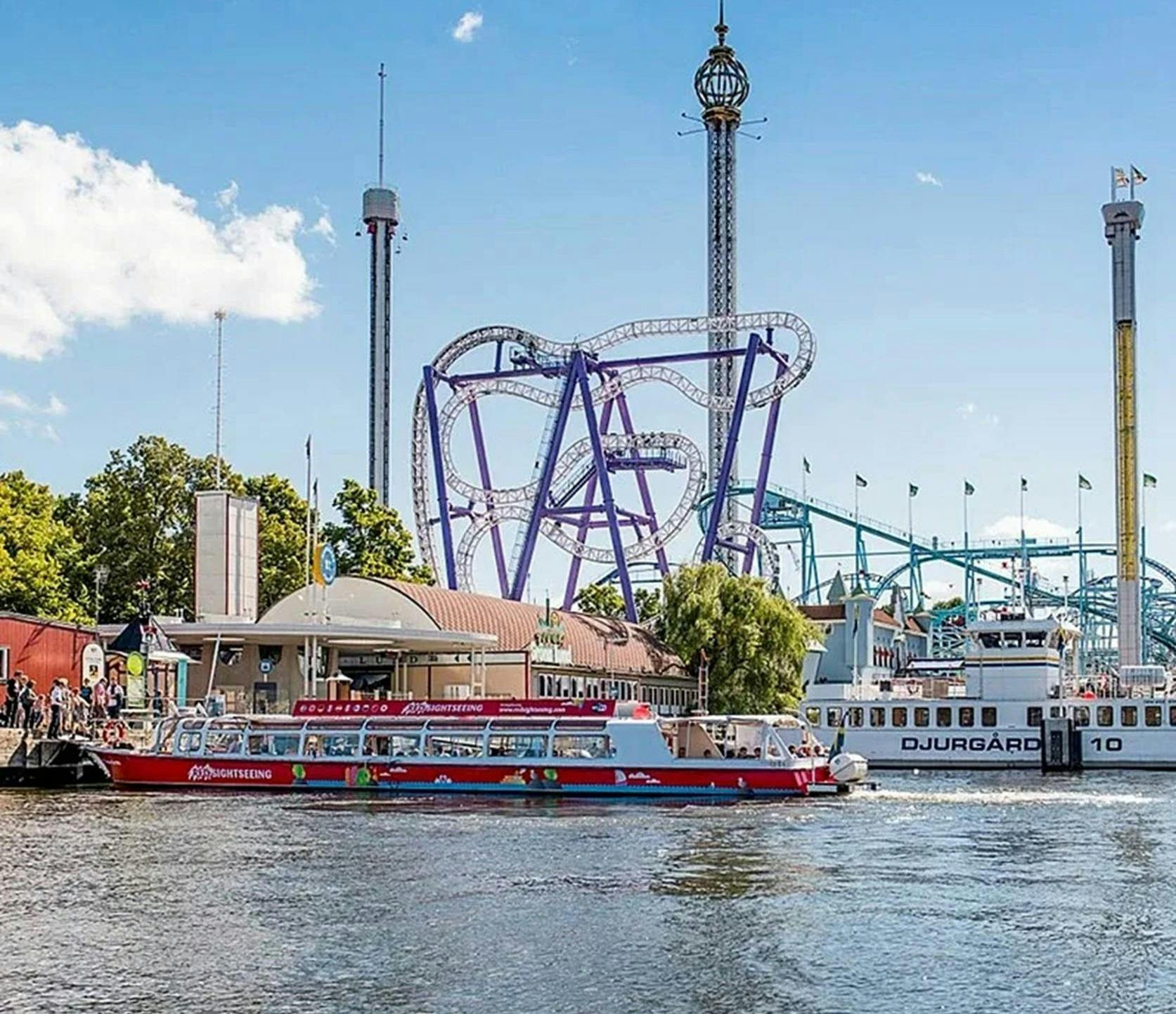 Stockholm 24-hour or 72-hour hop-on hop-off sightseeing boat cruise