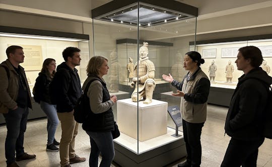 Visita guiada privada de 2 horas al Museo de los Guerreros y Caballos de Terracota