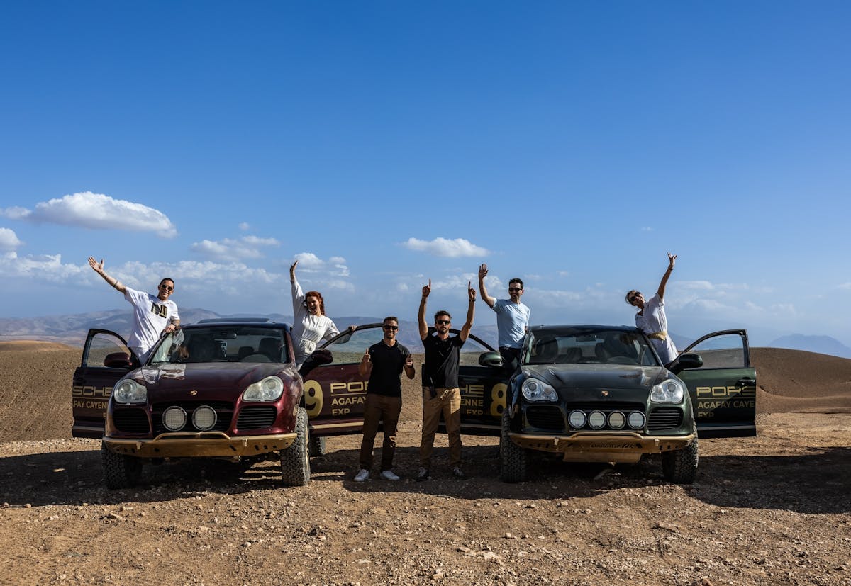 Agafay-woestijn zelf rijden luxe 4x4 ontdekkingstocht