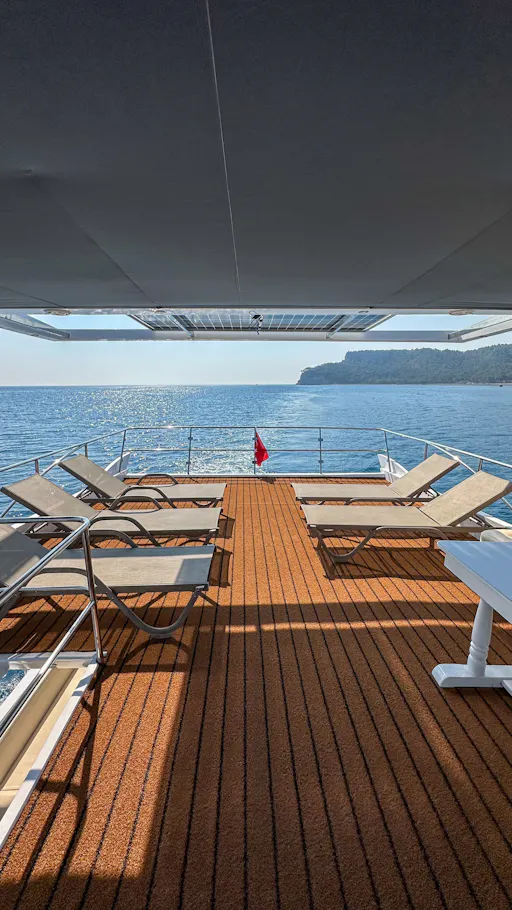 Sunset small-group deluxe yacht cruise from Kemer