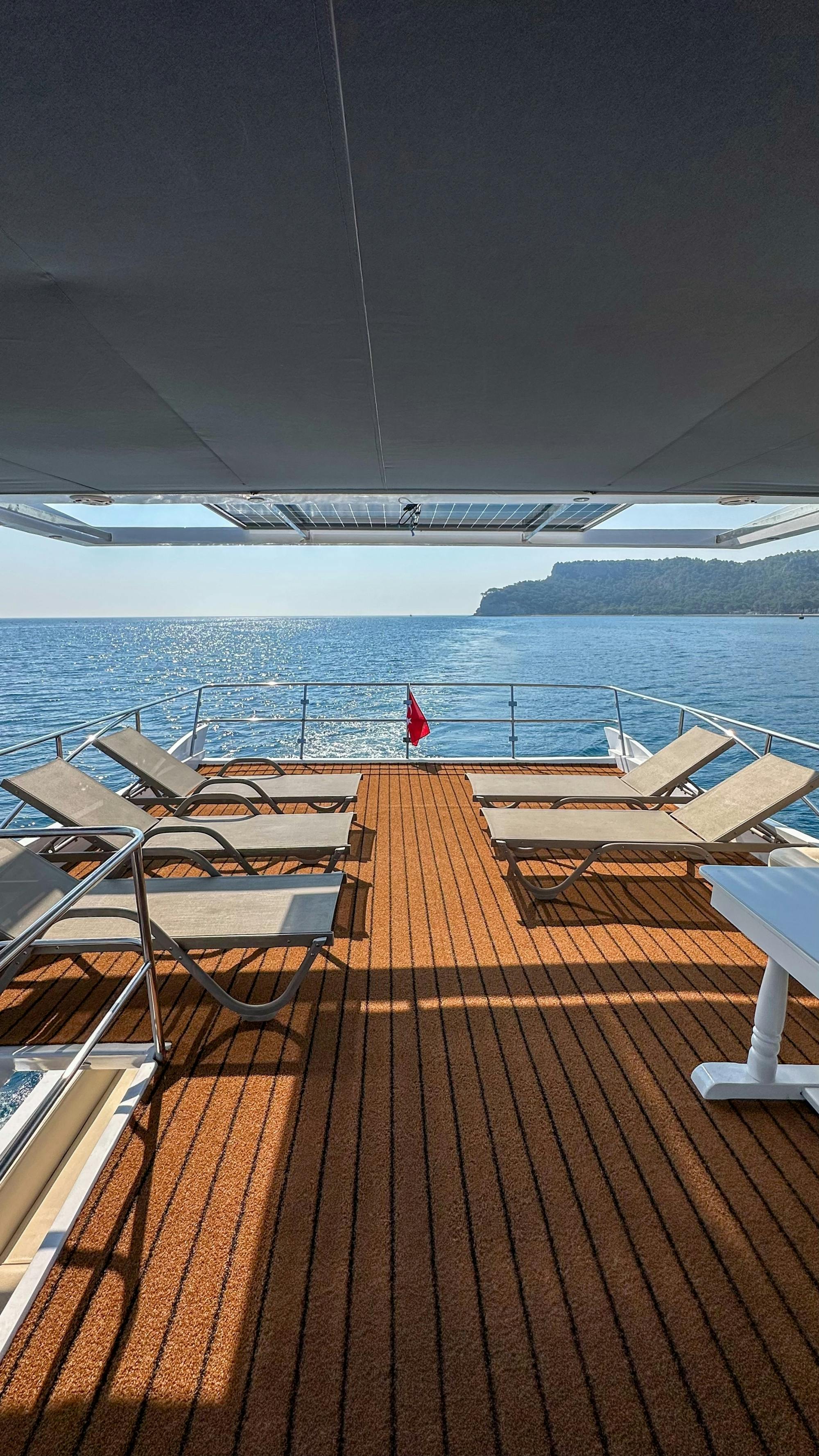 Sunset small-group deluxe yacht cruise from Kemer