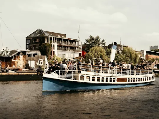 Uber Arena to Hackescher Markt with the Kaiser Friedrich historic boat