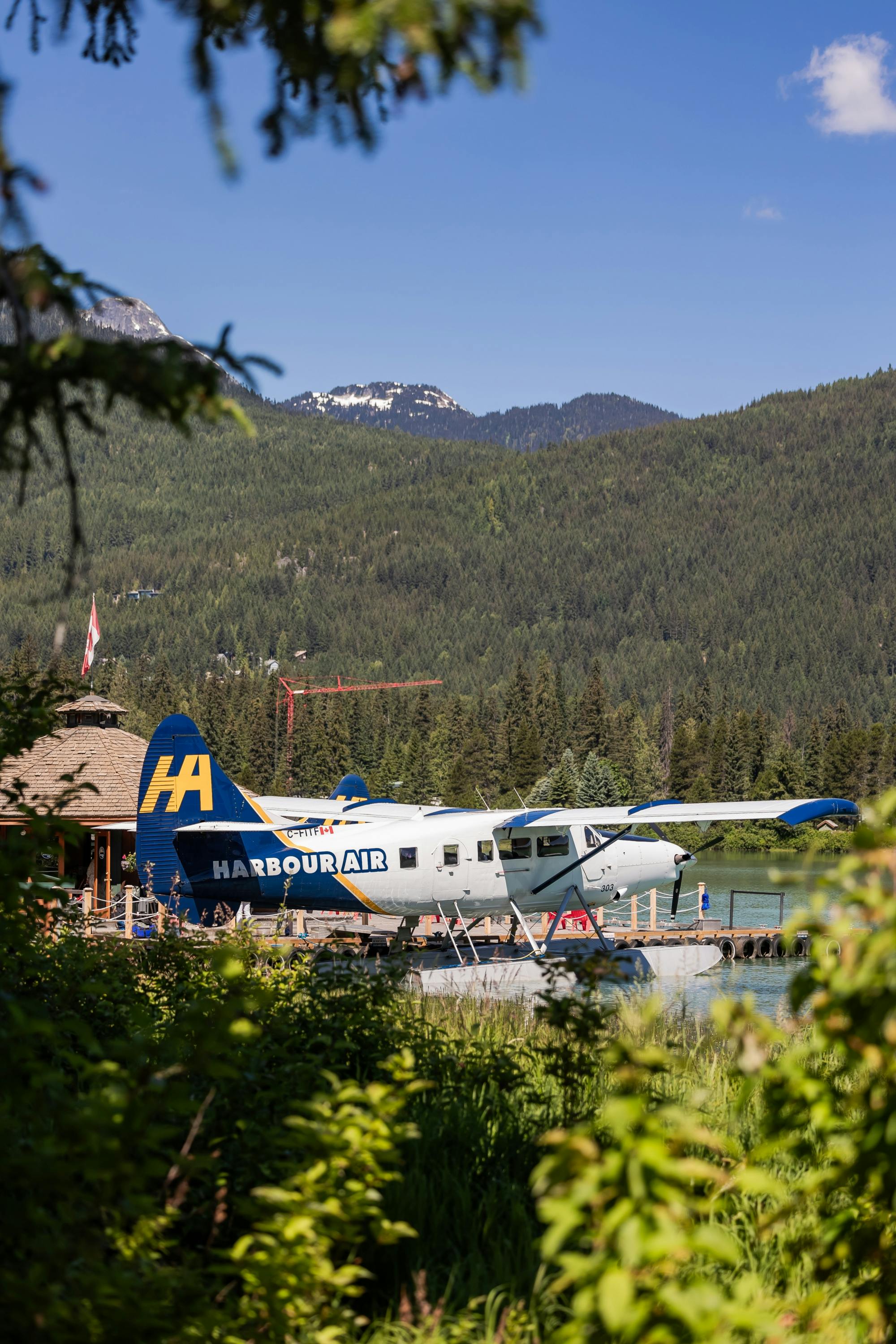 Whistler glacier seaplane tour