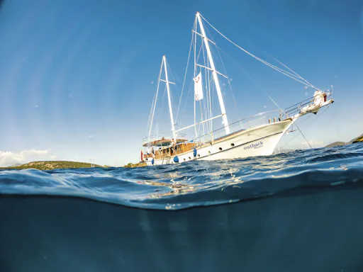 Paradise Bay sailboat cruise
