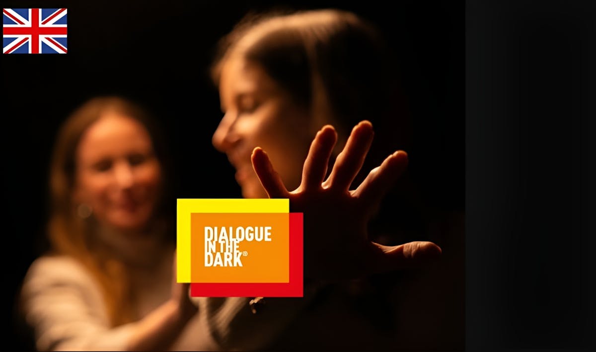 Dialogo nel buio mostra sensoriale immersiva guidata in inglese