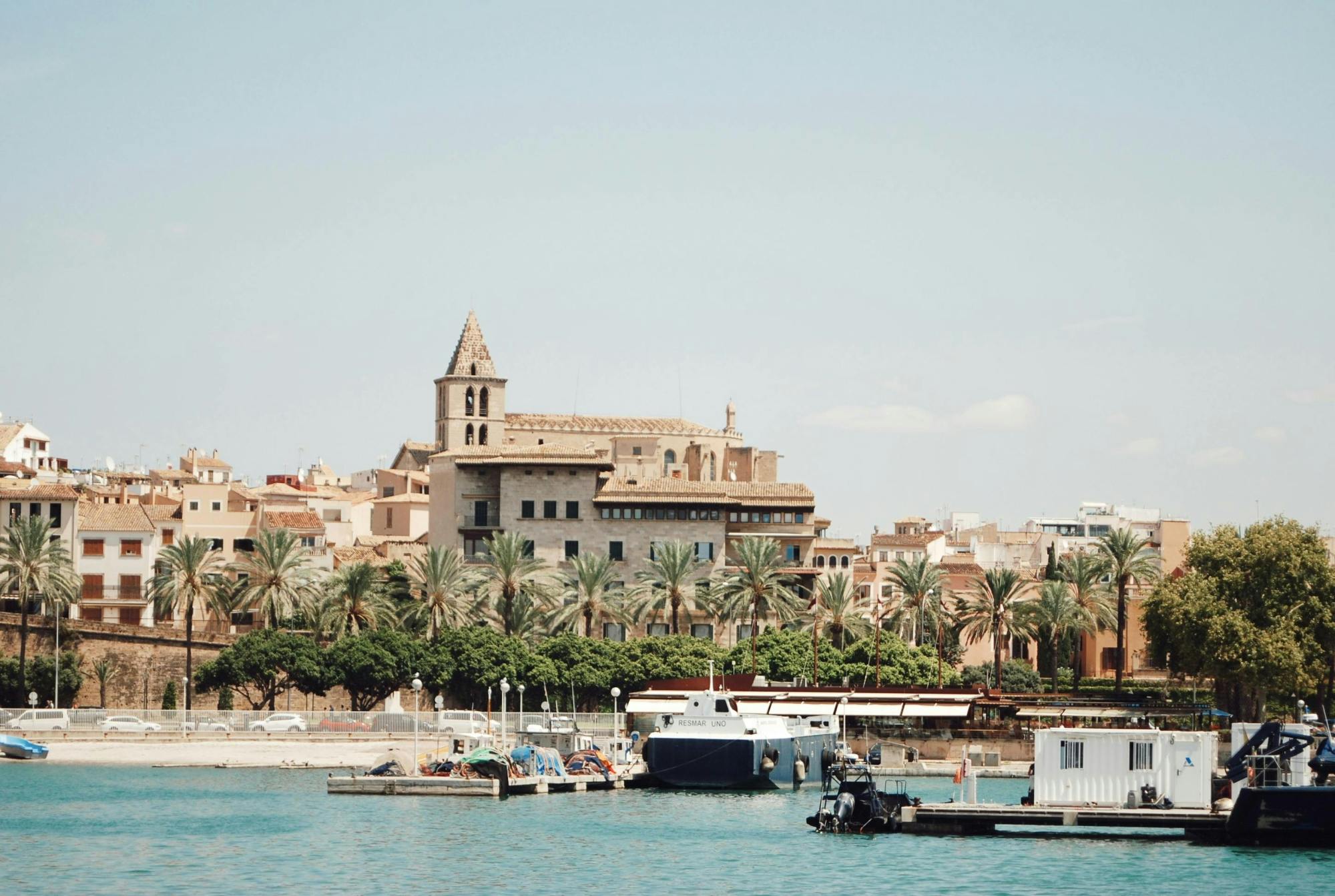 Audio-guided boat tour of Palma's iconic sights