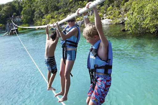 Xel-Ha Light Park ticket with transfer