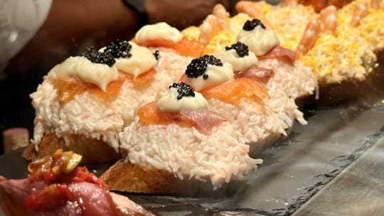 Shared walking tour of San Sebastian with pintxo tasting