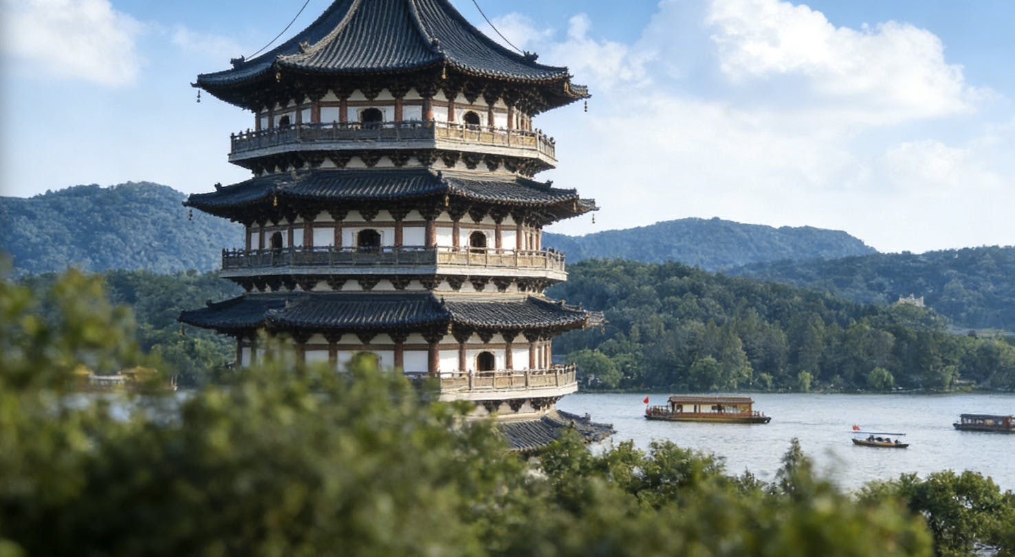 Visita guiada privada ao Lago Oeste e locais culturais de Hangzhou