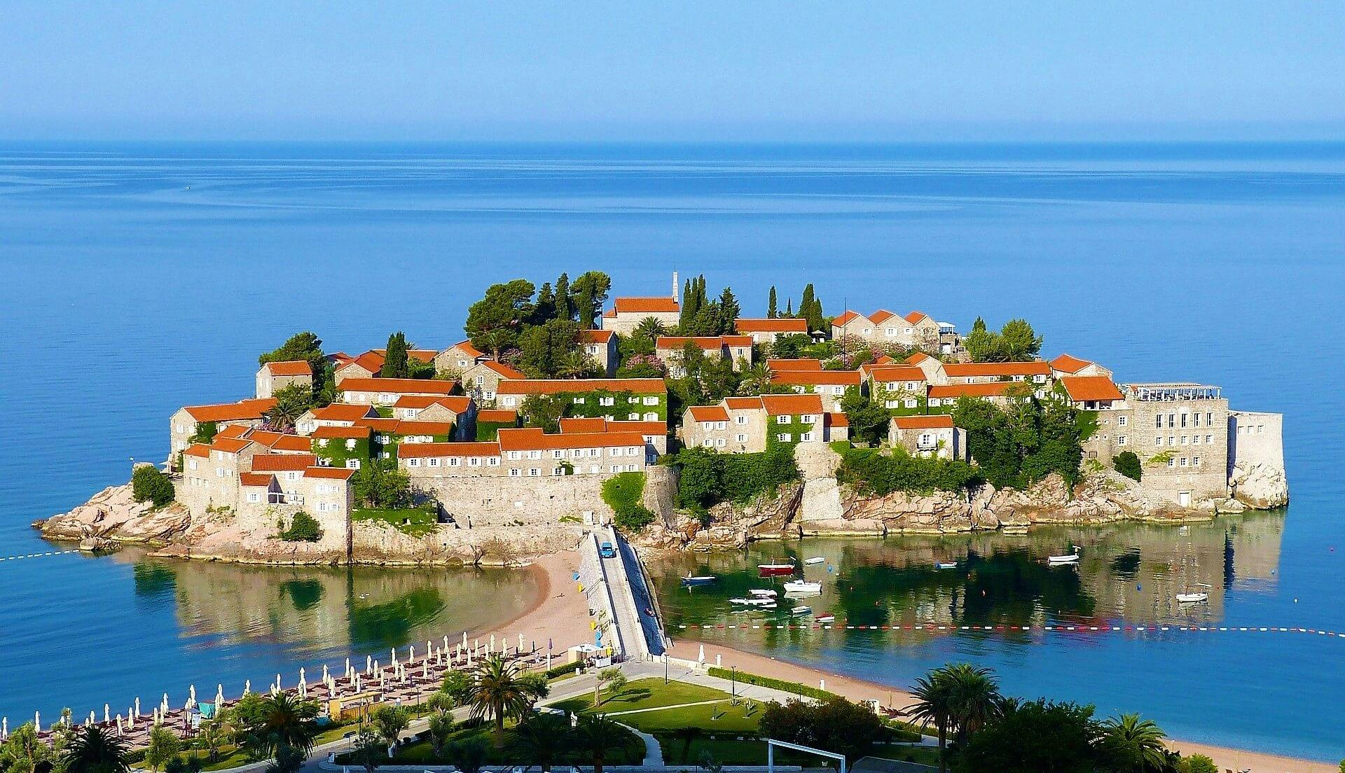 Budva and Sveti Stefan in Montenegro day trip from Tirana or Shkodra