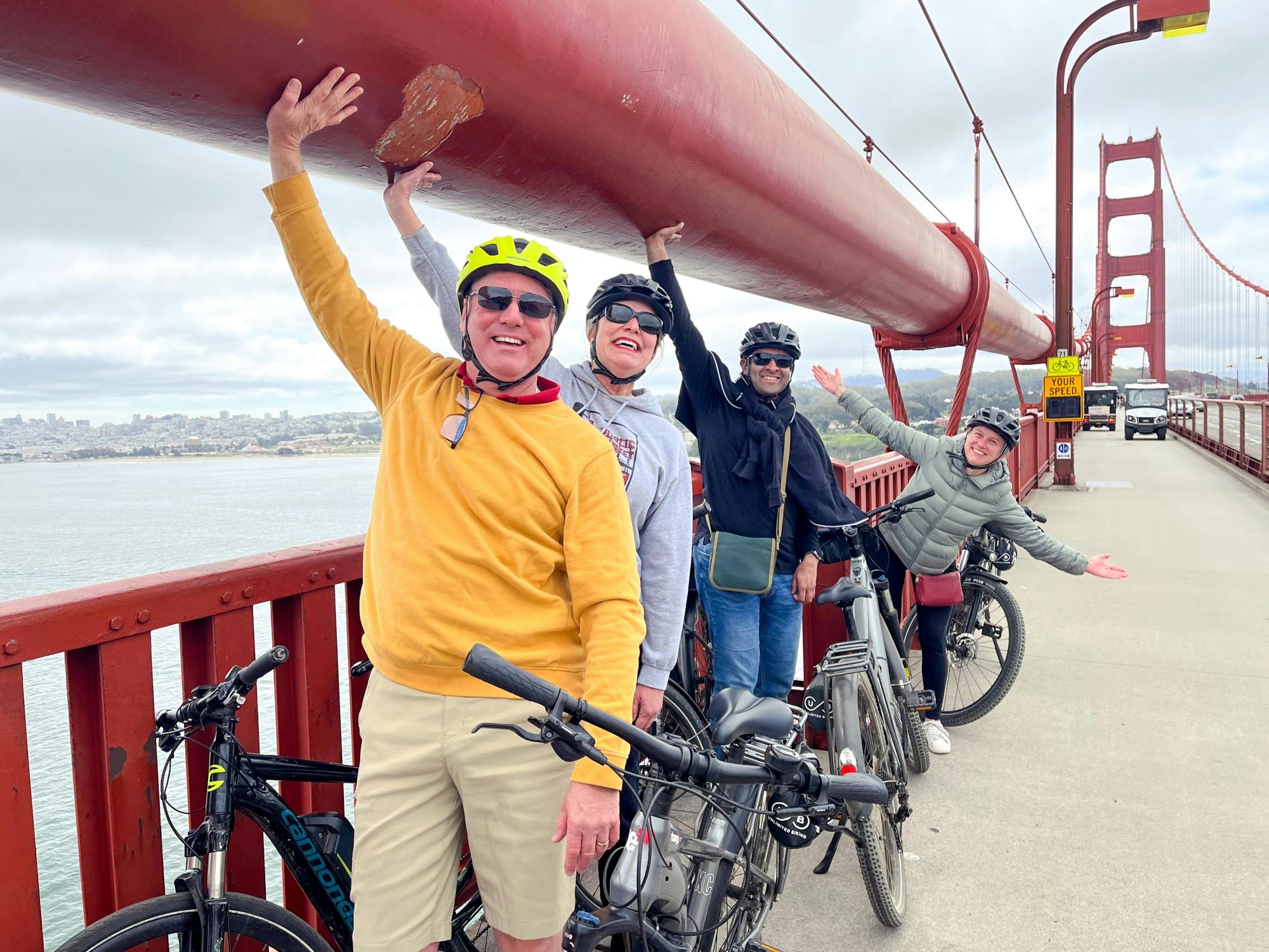 Das Beste von San Francisco mit geführter E-Bike-Tour