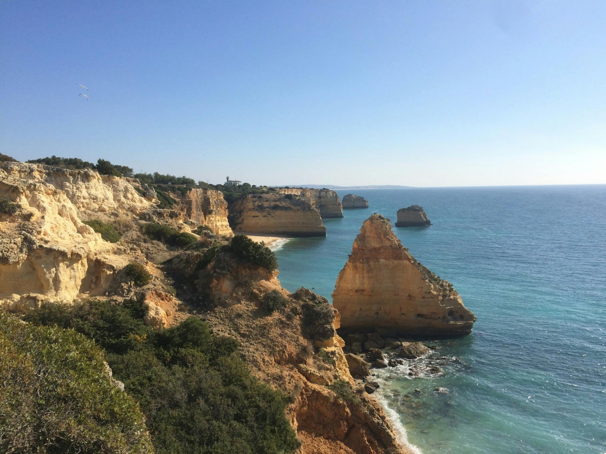 Algarve Cliffs by land and sea