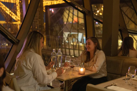 Dinner at Madame Brasserie inside Paris' Eiffel Tower