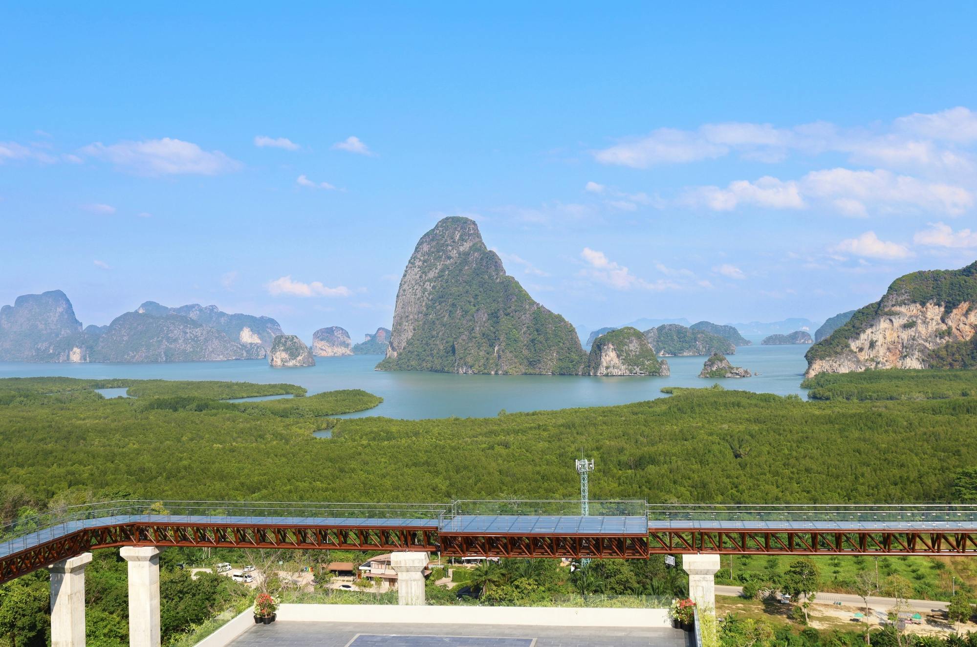 Sunrise Phang Nga island-hopping speedboat tour