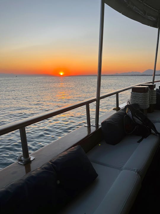 Small-group sunset yacht cruise from Antalya