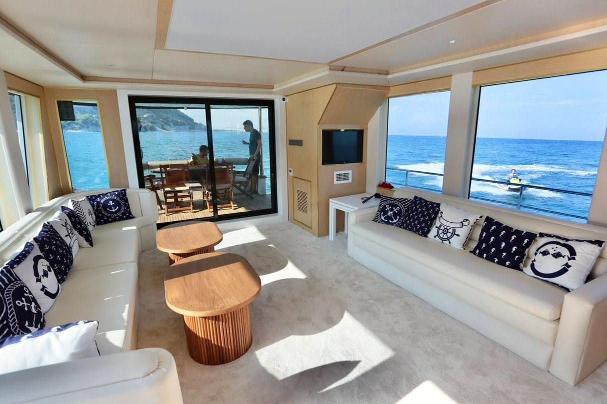 Small-group sunset yacht cruise from Antalya