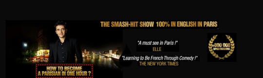 Tickets to How to become Parisian in one hour