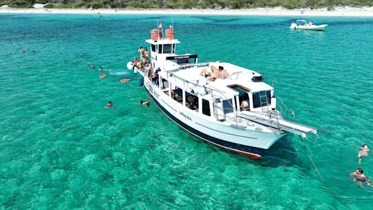 Paseo en barco de 3 horas por Es Trenc en Mallorca