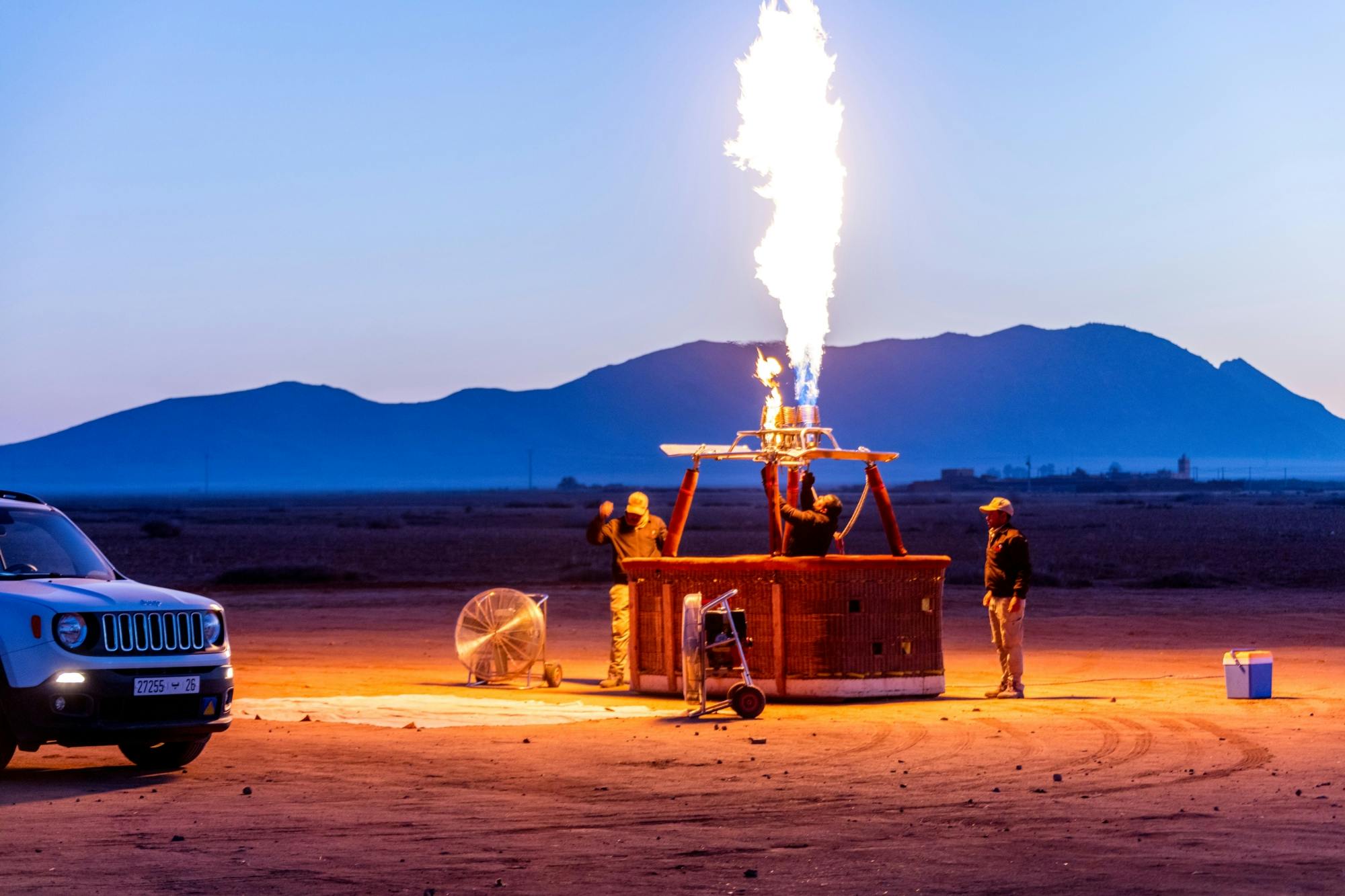 Agadir hot air balloon ride