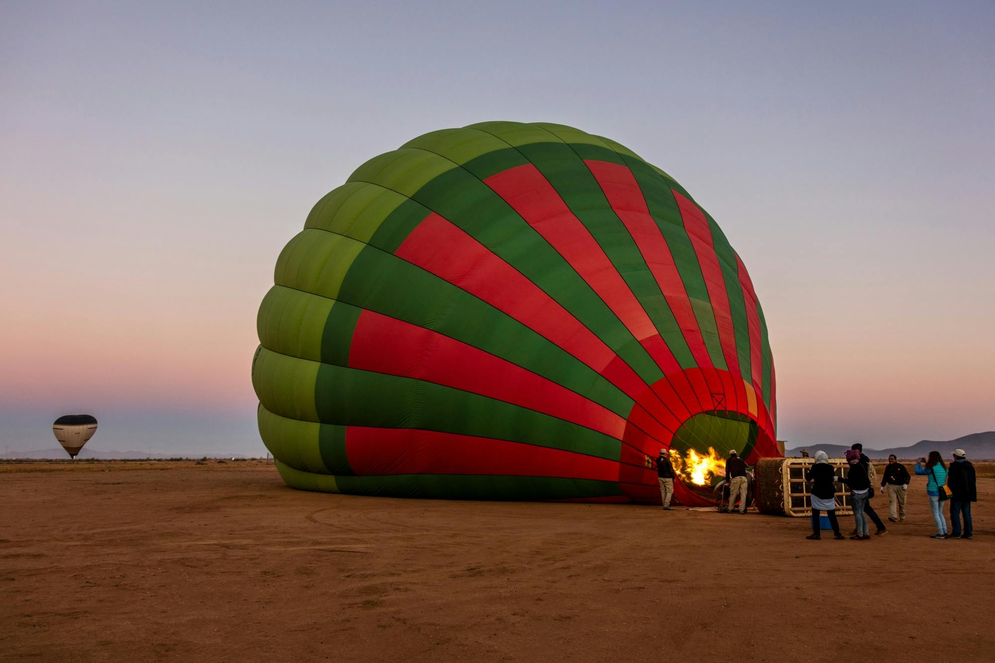 Agadir hot air balloon ride