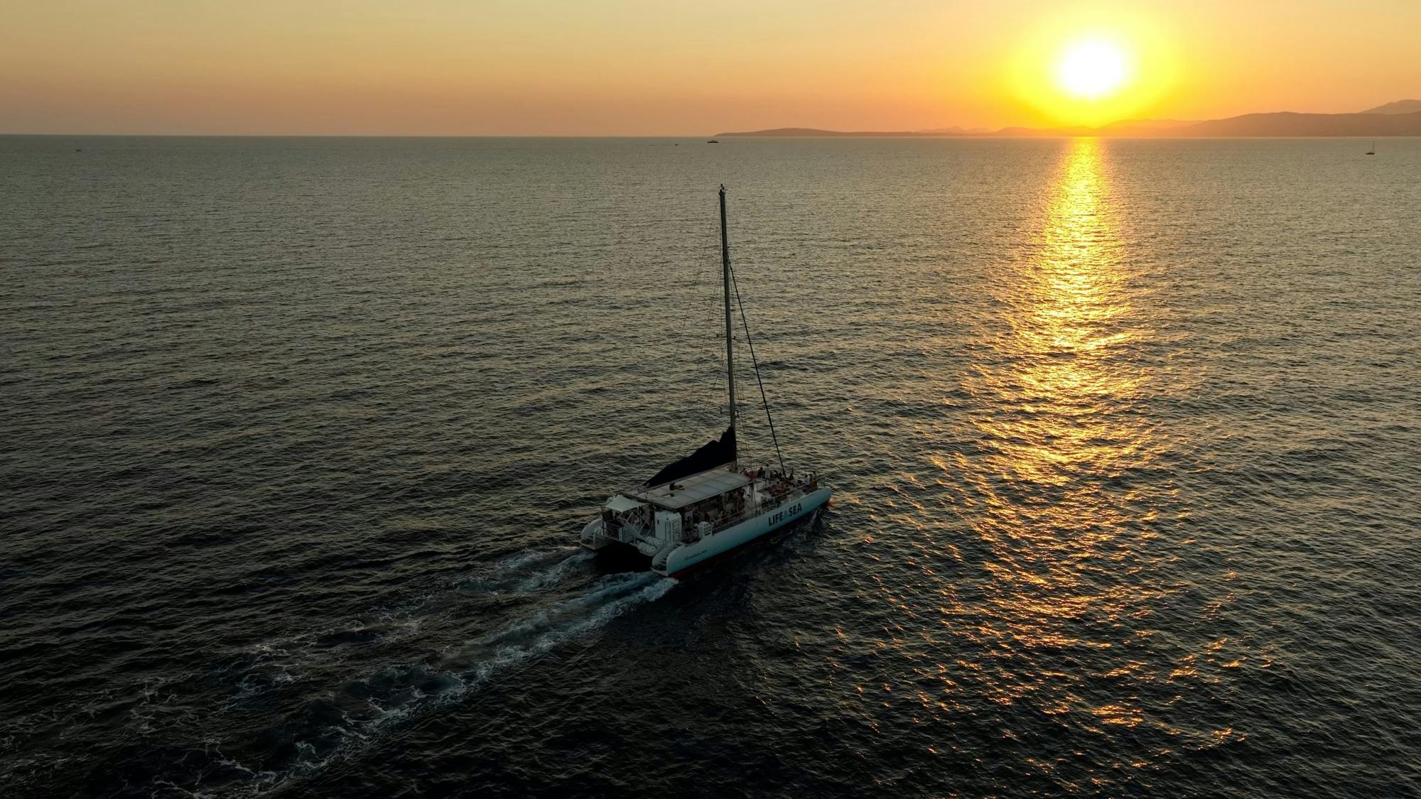 Katamaran-Sonnenuntergangstour auf Mallorca