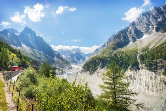 Jednodniowa wycieczka z przewodnikiem do Chamonix z kolejką linową i kolejką górską z Genewy
