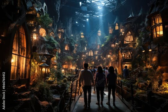 IMG Worlds theme park and ARTE Museum combo ticket