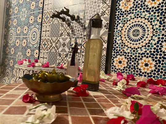 Hamam e trattamento scrub