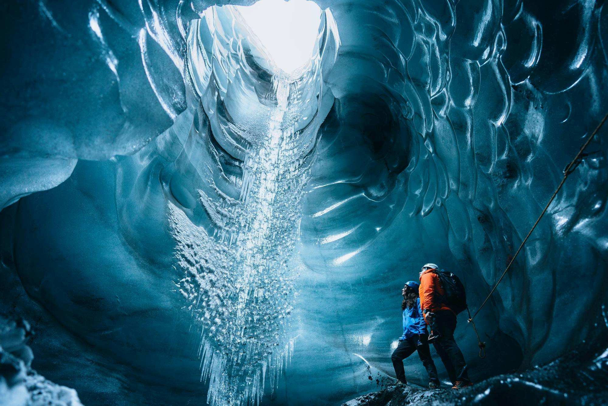 Tour della grotta di ghiaccio di Katla da Reykjavík