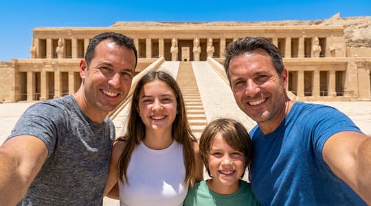 Tour clásico de Luxor en polaco con almuerzo desde Hurghada