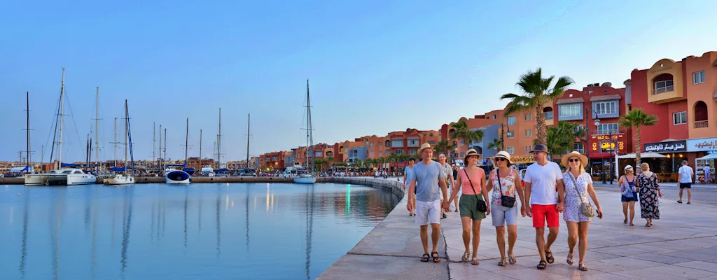 Visita à cidade de Hurghada com paragem para compras
