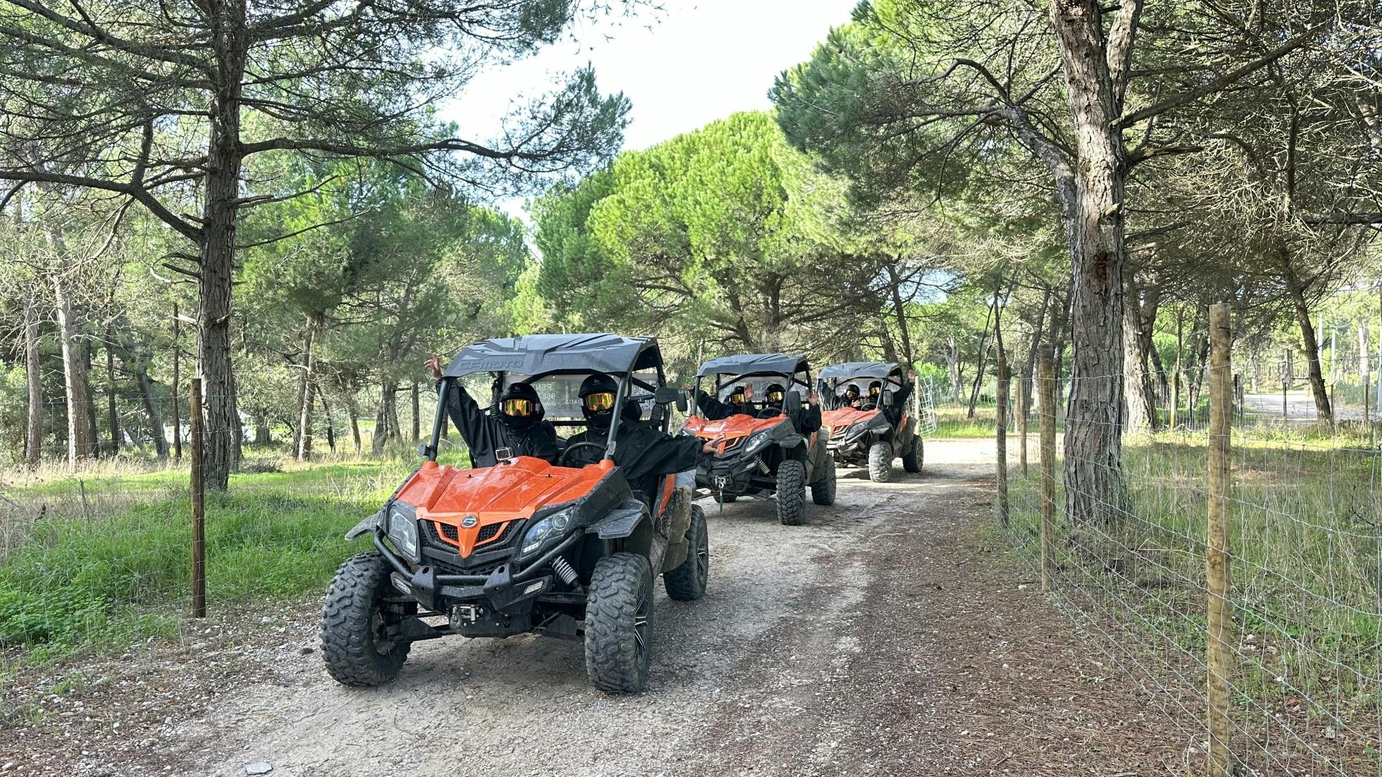 Passeio de 1 hora de buggy até à Lagoa de Albufeira, partindo de Sesimbra